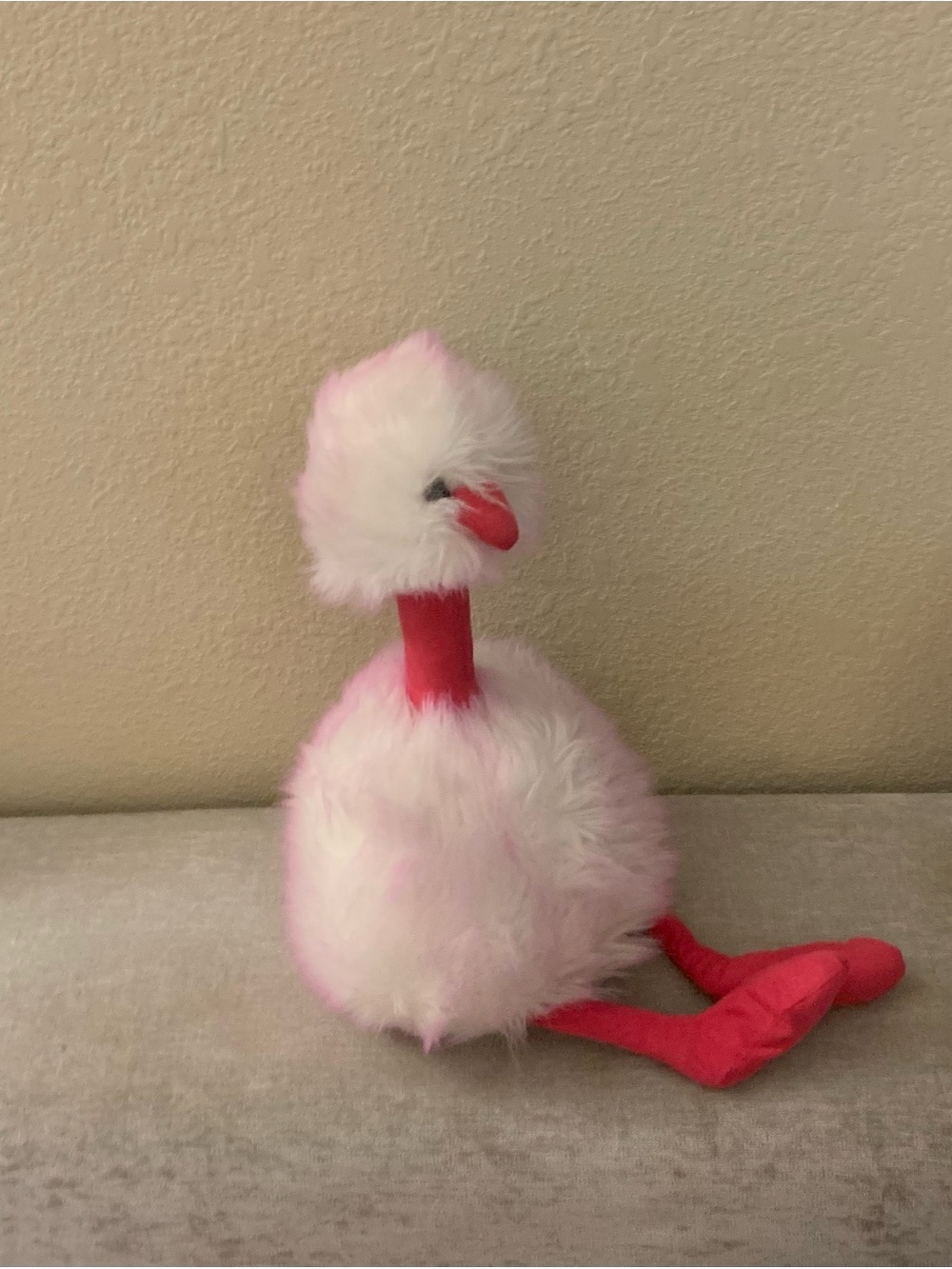 JellyCat Retired Raspberry Ripple Pom Pom Ostrich - Picture 3 of 7